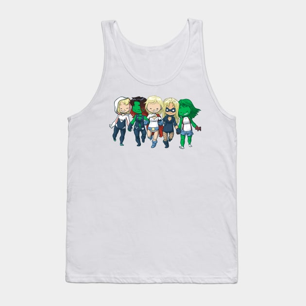 Super BFFs2 Tank Top by Dooomcat